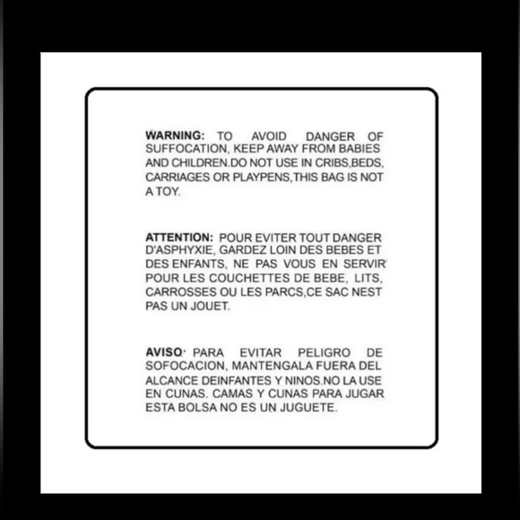 50ct~6’x9’ Clear Bags w/Free Stickers 🍃🆕🍃 Self Seal-Suffocation Labeled - Picture 4 of 7